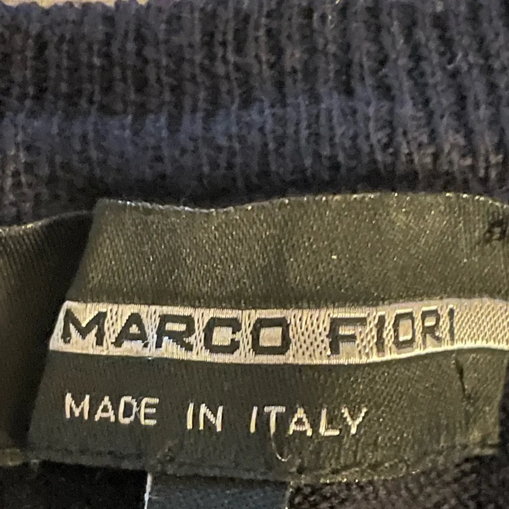 Marco Fiori Italy-Merino Wool Argyle Sweater Vest Navy/Grey NWOT!
